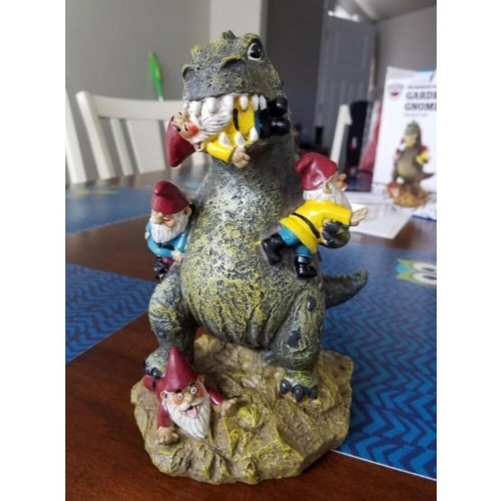 Godzilla Garden Gnome Statue, Multicolor, 9-Inch Tall